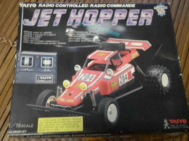 Taiyo RC Jet Hopper Red Remote Control Car Buggy Rare!!!