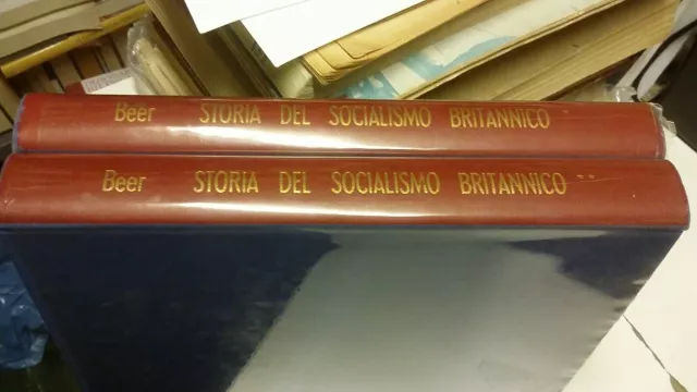 MAX BEER - STORIA DEL SOCIALISMO BRITANNICO, 2 voll 1964, 7n21