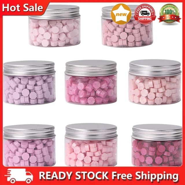200pcs/set Retro Octagonal Seal Wax Beads for Sealing Stamp Wedding Making Tools