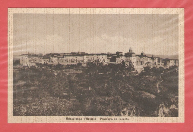 MONTELEONE D'ORVIETO (Terni)_Panorama da Ponente_Viag Fg 1949