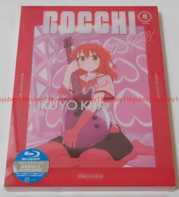 BOCCHI THE ROCK Vol.4 First Limited Edition Blu-ray Soundtrack CD Booklet Japan