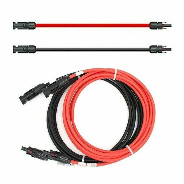 Cavo di prolunga su entrambi i lati spina solare cavo solare 6 mm2 per pannello pannelli solari