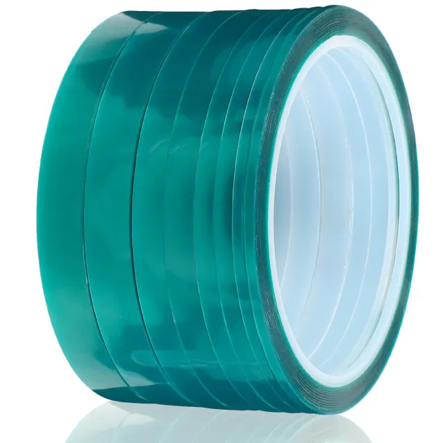 8 Rolls 20mm Tape for Sublimation Green Duct Adhesive Dispenser