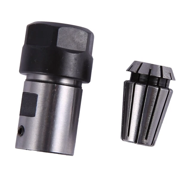 1Pcs C20 Er16 32L 8Mm Spindle Motor Clamp Rod + 1Pcs Er16-1/8(3.175)Mm Collie