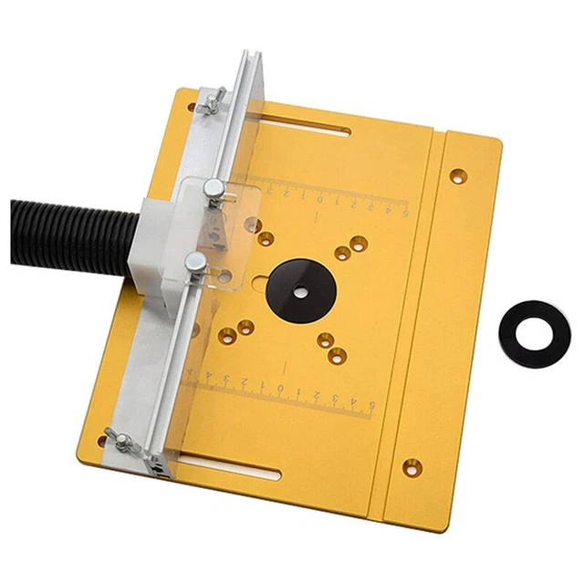 Tavolo di fresatura alluminio piano di inserimento piano di inserimento tavolo fresa superiore lavorazione del legno G1P1