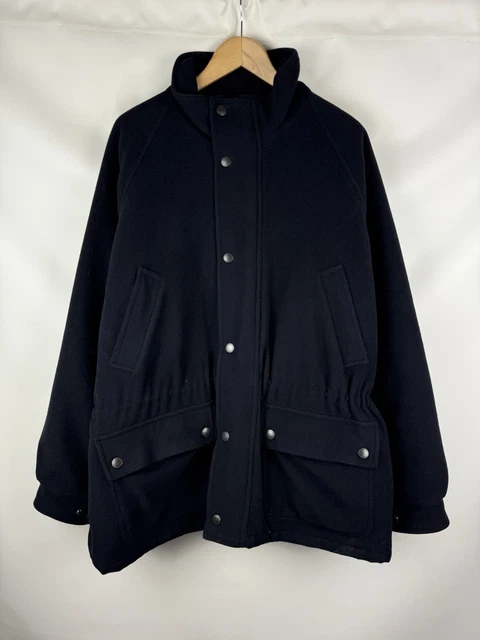 Parka En Laine Eden Park Verona - Taille S, Gris, Manteau Homme Neuf Avec étiquettes