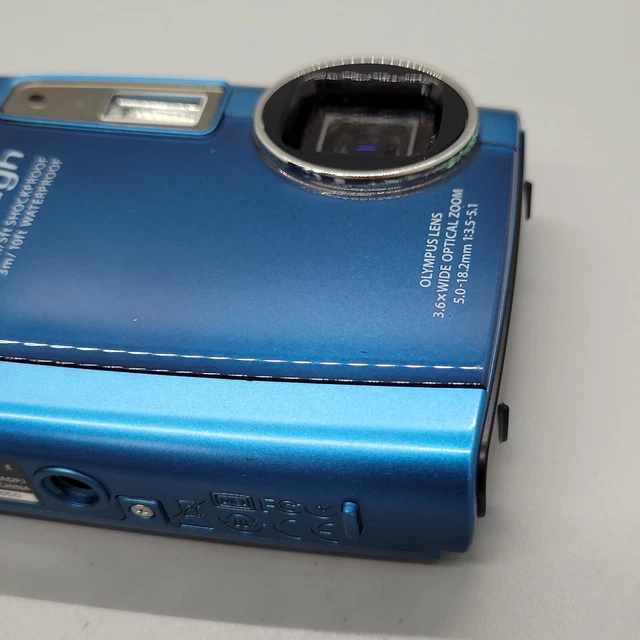 Olympus Mju Tough 3000 fotocamera digitale compatta subacquea testata blu 18