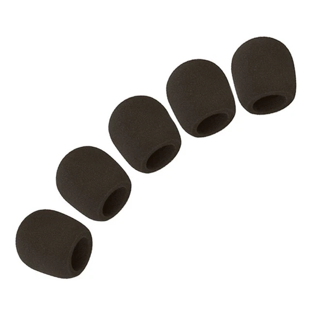 Microphone Ball Sponge Foam Cover ( 5, Black) I5B6B6