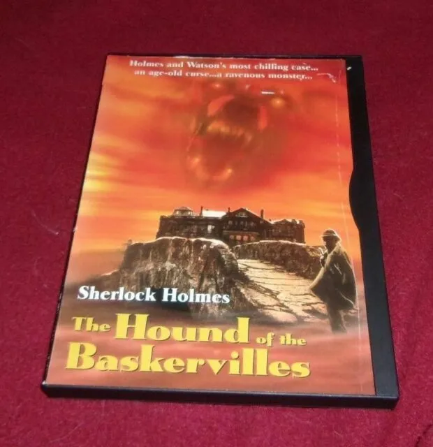 Sherlock Holmes - The Hound of the Baskerville (DVD) VG Disc + Cvr Art - NO CASE