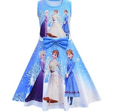 Die Eiskönigin 2 vestito ragazza Anna ed Elsa 
