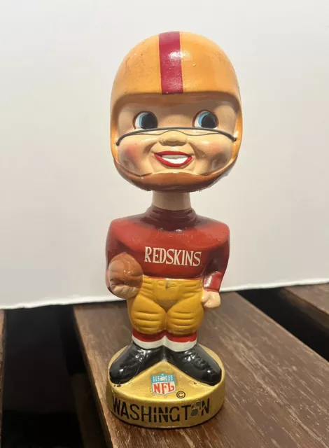 Vintage 1960s Sports Specialties Washington Redskins NFL  Noddler Bobble Head