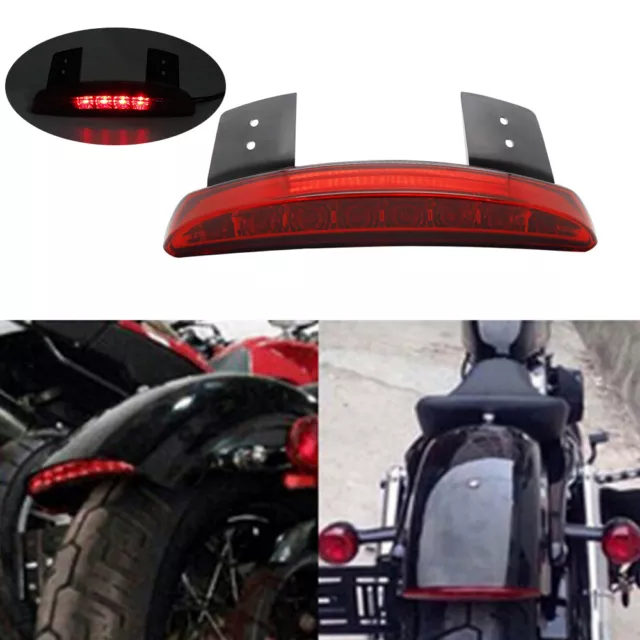 LED Fender Rücklicht Bremslicht Rückleuchte Für Harley Electra Glide Kawasaki