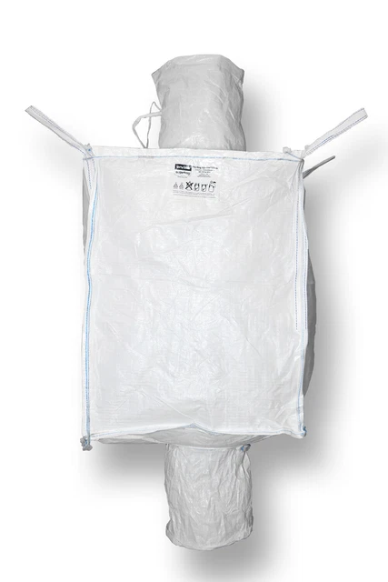 Asup Big Bag 90 x 90 x 115 cm, Einlauf und Auslauf, SWL 1.250 kg