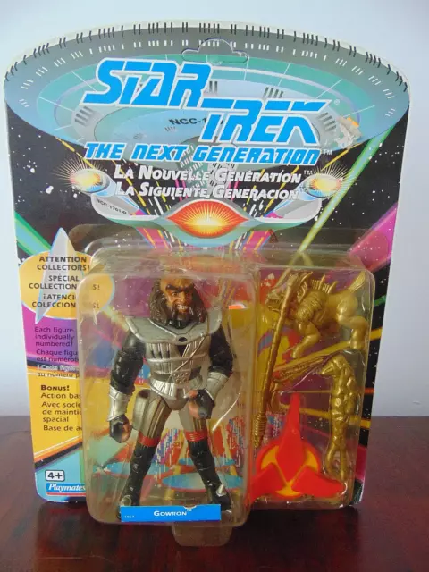 1993 Playmates Bandai Star Trek Next Generation Gowron Of Klingon High Council