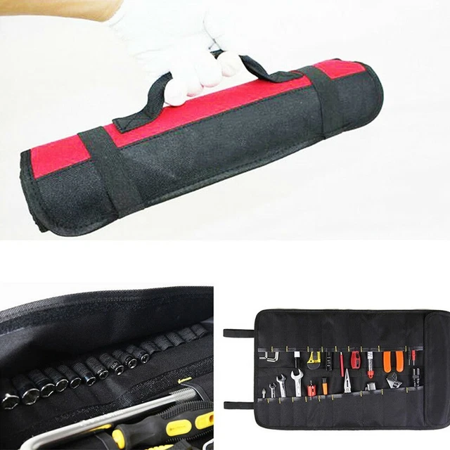 Panno impermeabile Oxford borsa attrezzi moto con chiave a vite chiavi