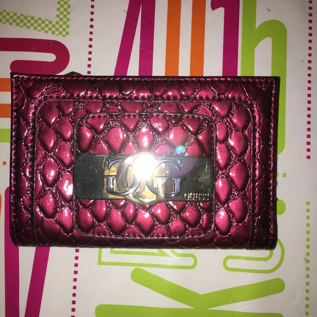 GUESS Authentique portefeuille/porte-monnaie toile TBEG vintage