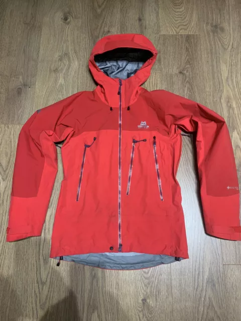 Mountain Equipment Men’s LHOTSE GORE-TEX PRO Jacket Size Small Red