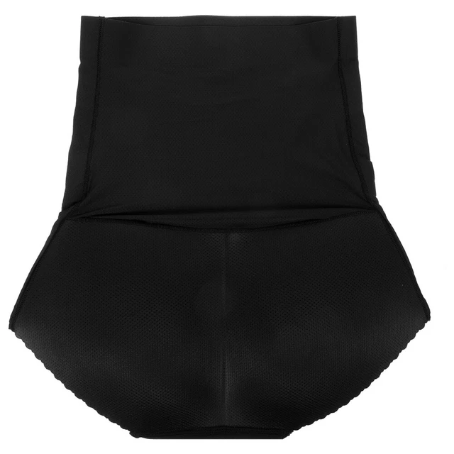 Women High Waist Lace Butt Lifter Body Shaper Tummy Control Panties Boyshort Pad Shorts Hip Enhancer Shapewear (FHW1)
