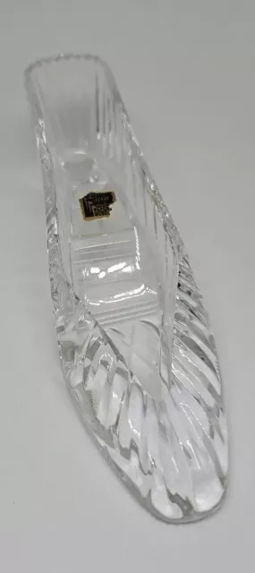 Vintage Cut Glass Crystal Shoe/Slipper  - Cinderella