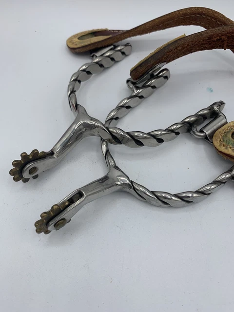 Vintage Pair Of Cowboy Spurs