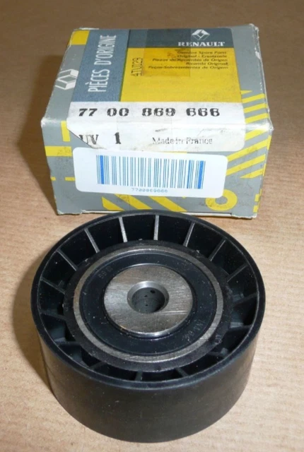 Galet Tendeur D'alternateur Original Pour Renault Kangoo Clio Ii 1.2 7700869666 2