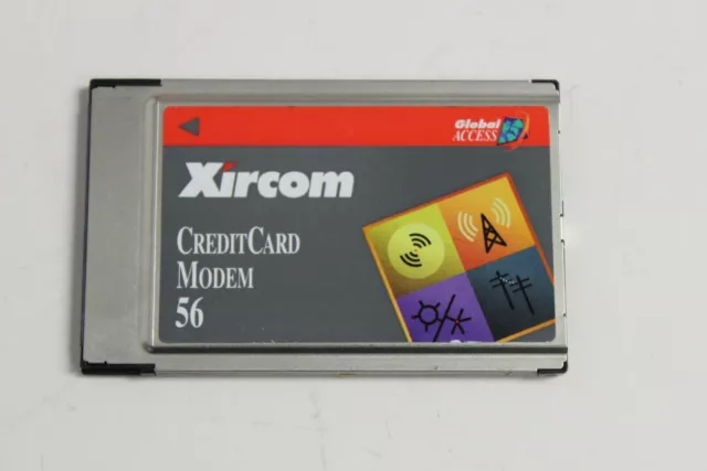 Xircom Credit Card Laptop Modem 56k PCMCIA