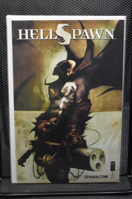 Hellspawn #5 Ashley Wood Cover Image Comics 2000 Todd McFarlane 9.6