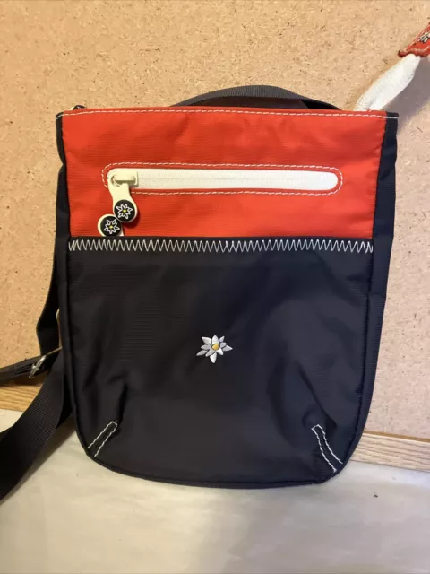 Sherpani  Prima Black And Orange Crossbody Travel Bag