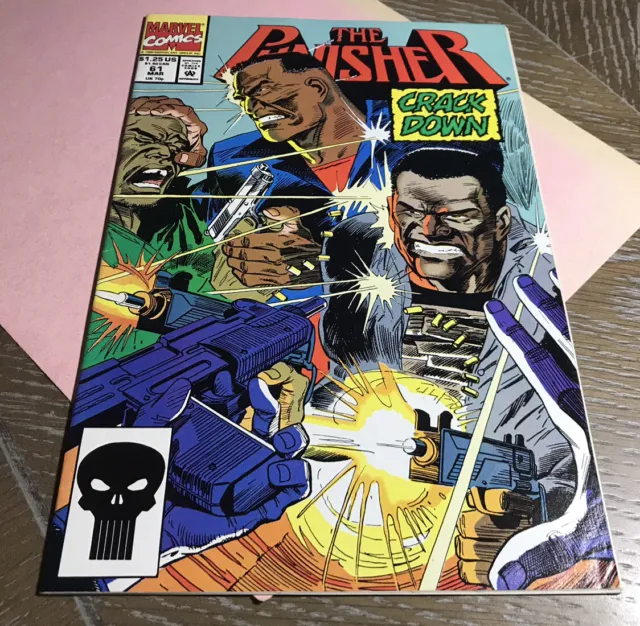 The Punisher Marvel Comics 1992 March Vol. II #61 “Crack Down”