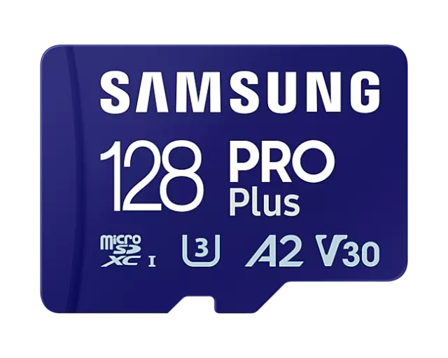 Samsung PRO Plus microSD-Speicherkarte inkl. SD Adapter