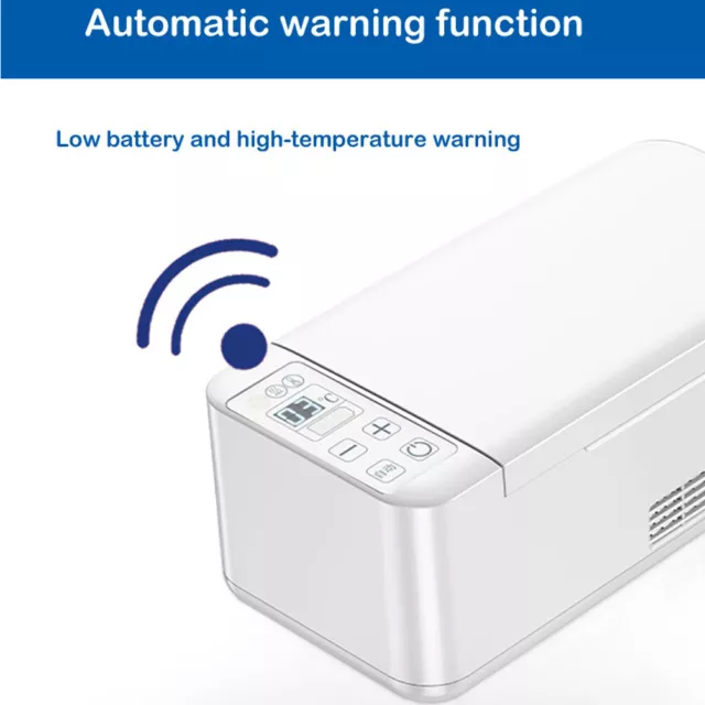 12V 240V Mini Fridge Insulin Medicine Cold Storage Cooler Box Built-in Battery 3