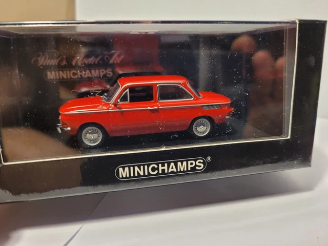 OPEL KADETT C Berline Rouge Red Rot 1973 à 1979 par MINICHAMPS au 1/43
