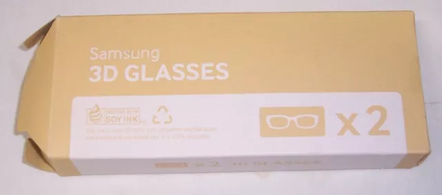 Pk 2 x Samsung 3D Glasses SSG-5100GB SSG5100GB