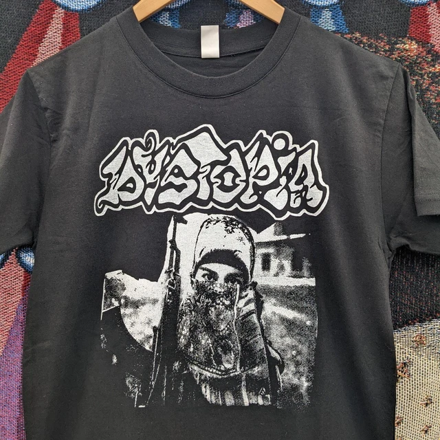 Dystopia Band Vintage Graphic Shirt Unisex Cotton Men Women S-5XL KV9172