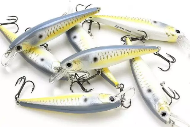 LUCKY CRAFT POINTER 100 - 426 Gold Threadfin Shad (1qty) Top Quality  Jerkbait $15.99 - PicClick