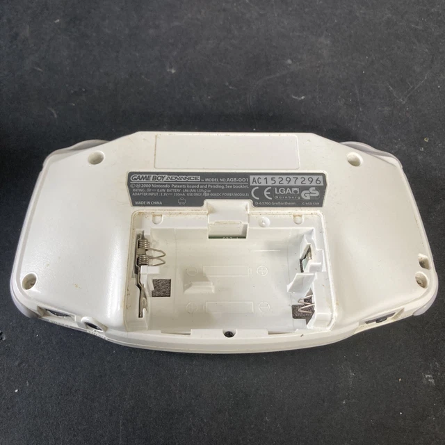CONSOLE NINTENDO GAME BOY ADVANCE BLANCHE - GBA en BE FONCTIONNE GAMEBOY 2