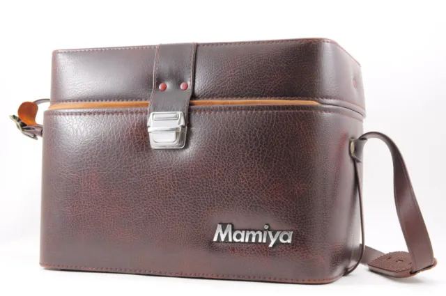**NEAR MINT** Mamiya Original Leather Hard Case + Strap For RB67 RZ67 From Japan