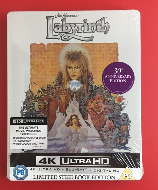 LABYRINTH 30TH ANNIVERSARY Limited Edition 4K Ultra HD Bluray