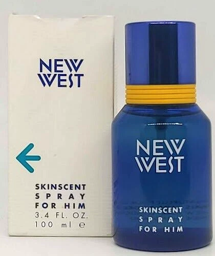 ❤️New West SKINSCENT SPRAY FOR HIM,Aramis,1993" BATCH EA37E,3.4 oz 100ml!