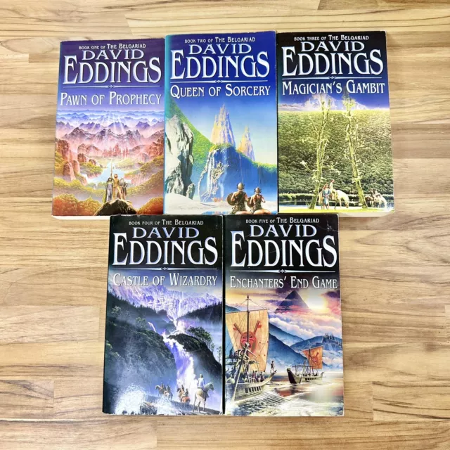 The Belgariad Series 5 Books Collection Set By David Eddings Pawn Of  Prophecy