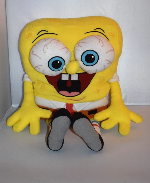 RARE VTG JUMBO Large Nickelodeon Spongebob Squarepants Plush Toy Sponge