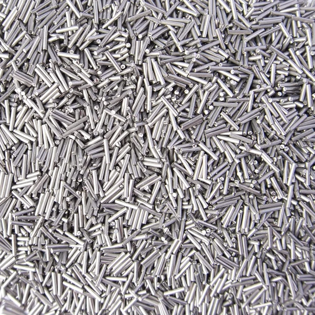 Tumbling Media Pins Stainless Steel 3lb 0.047″ Diameter 0.255″ Length Tumbler