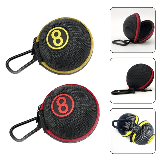 Boîte De Rangement Pour Boules De Billard - 16 Places, Mousse Protectrice, Poignée Et Loquets - Transport Snooker, Pool