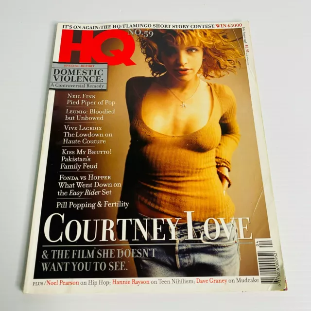 HQ Magazine July-August 1998 Courtney Love Cover Vintage Australian Publication