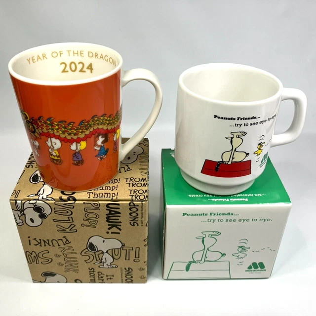 PEANUTS SNOOPY 2024 Dragon Year Mug 350ml by Yamaka & MOS Burger Japan