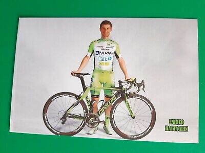 CYCLISME carte cycliste ENRICO BATTAGLIN équipe KATUSHA ALPECIN 2019 