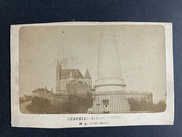 Tirage Vintage Original - Phare De La Hève, Sainte-Adresse, France - Circa 1885