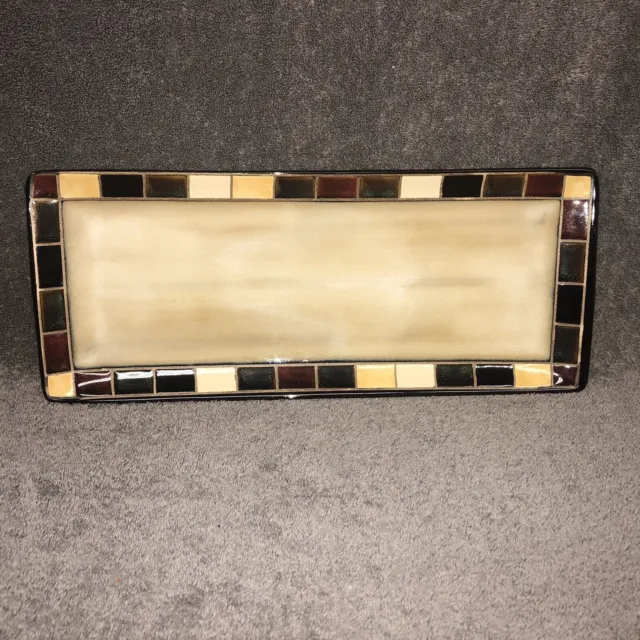 Hometrends Mosaic Tile Bread Tray #3
