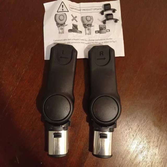 iCandy Peach 1 2 3 4 Pushchair Universal Main Upper Maxi Cosi Car Seat Adapters