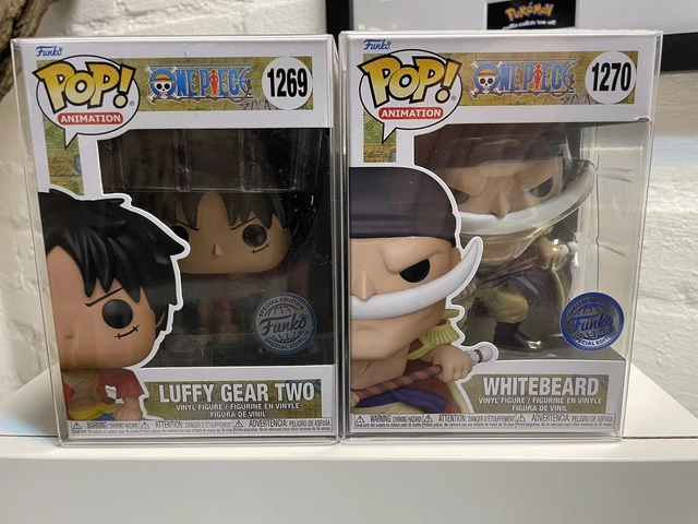 Funko Pop Sammlung One Piece (Luffy Gear Two / Whitebeard)